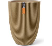 Capi Europe - Gefäß elegant niedrig Groove NL - Beige - 46x58 - KGVBE783