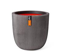Capi Europe - Pot Boule Groove NL - 35x34 - Anthracite - Ouverture Ø35 - Pot intérieur et extérieur - KGVZ932