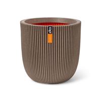 Capi Europe - Pot de fleurs Groove NL - Taupe chaud - 54x52 - KGVWT935