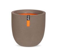 Capi Europe - Pot Boule Smooth NL - 54x52 - Taupe Chaud - Ouverture Ø54 - Pot intérieur et extérieur - KWT935