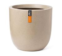 Capi Europe – Pot boule Waste Smooth NL – 35x34 cm – Terrazzo beige – Ø35
