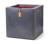 Capi Europe - Blumentopf quadratique Lisse NL - Dunkelgrau - 50x50 - KDG904