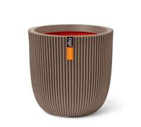 Capi Europe - Pot de fleurs Groove NL - Taupe chaud - 54x52 - KGVWT935