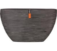 Capi Europe - Pot ovale Rib - Anthracite - 59x14x34