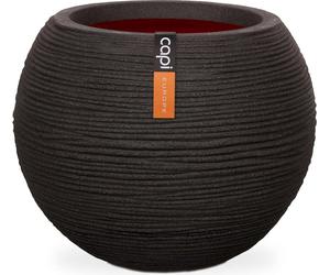 Capi Europe - Vase à billes Rib NL - Noir - 62x48 - KBLR271