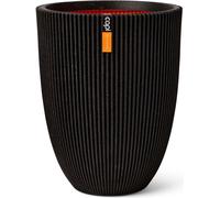 Capi Vase Groove Elegant 46x58 cm noir