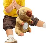 Capibara Peluche respirante, jouet doux, animal de dessin animé, fonction de projection, décoration relaxante pour la nuit, pour la maison, les voyages, les garçons, les étudiants, les filles, les