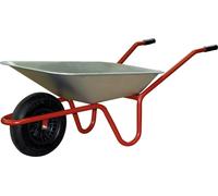 CAPITO Brouette de jardin 85 85l Roue pneumatique Jante en polypropylène avec roulement à rouleaux - 112591