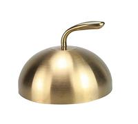 Capot à steak en acier inoxydable,couvercle en forme de dôme teppany | Isolant thermique,Couverture alimentaire for restaurant, restauration, cuisine à domicile, réunion de famille(Gold,20cm)