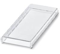 Capot de boîtier pour rail Phoenix Contact EMG100-H 7,5MM KLAR 2944193 100 x 7.5 5 pc(s)