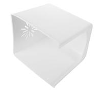Capot de Pompe à Jet Horizontal pour Circulation, Protection Pluie | Plastique Blanc, Installation Facile et Résistance Météo, pour Spas et Usage Extérieur, Protection Moteur