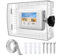 Capot de protection mural robuste pour serrure thermostatique | Couvercle de protection pour thermostat mural, couvercle d'armoire de climatisation pour la maison, l'école, le bureau
