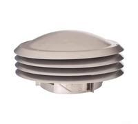 Capot de tuyau de cheminée en aluminium résistant aux intempéries de 12,7 | Construction robuste en aluminium, haute résistance aux températures, durabilité extrême aux intempéries