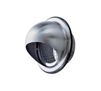 Capot de ventilation en acier inoxydable LH-V2A 15 pour l'amenée et l'évacuation d'air, DN150 de Maico - 0151.0379