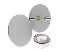 Capot en acier inoxydable pour écoulement de douche, Ø 112 mm, compatible avec la garniture d'écoulement Viega Tempoplex année 2001-2006, remplace le modèle 6958.99