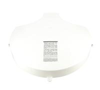 Capot plastique blanc 022266 pour chauffe-eau