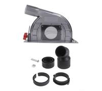 Capot pour anti-poussière Meuleuse 125mm Réglable 30mm Capot | Réglage profondeur 0-30mm, pour capture 95% pour poussière, plastique pour robuste, compatible 125mm, sain