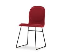 Cappellini - Chaise rembourrée Rouge