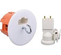 Capri Boîte Applique placo Ø67x40mm + Douille + fiche DCL