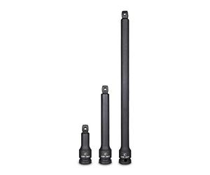 Capri Tools Lot de 3 barres d'extension à impact oscillant 1/2" CrMo