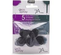 Caps - Valve - Pour bombe de peinture - Standard - Pour Pébéo Décospray et 7A spray - 5 pièces