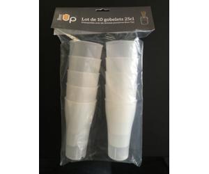 Capsule BEER UP Pack de 10 verres