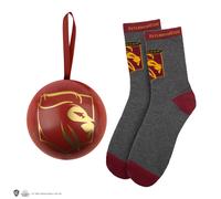 Capsule De Noël Avec Boule De Noël Et Chaussettes Gryffondor - Harry Potter Rouge TU