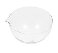 Capsule D'évaporation Ronde en Verre à Fond Plat avec Bec Verseur | Grosse Surface, Versement Précis, Mélange et Conservation de Liquides ou Ingrédients, pour Démonstrations Scientifiques