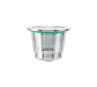 Capsules de café capsule remplie d'acier inoxydable illimité Capsule Machine à café nécessaire 3.7 * 2.7cm