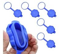 Capsules pour bonbonne d'eau de 19L | 5 pièces bouchons réutilisables pour bouteilles,Couvercle Étanche en Silicone pour Bidons d'Eau de 19 Litres Usage Intérieur Extérieur Loisirs Récréatifs