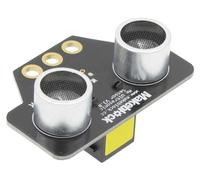 Capteur à ultrasons Makeblock V3, plage de mesure 3-400 cm, affichage LED, connecteurs RJ25 et Dupont, 5 V