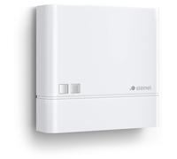 Capteur crépusculaire Steinel NightmatIQ blanc, interrupteur crépusculaire d'extérieur, capteur de lumière pour éclairage extérieur, IP54, 1 000 W