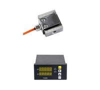 Capteur de charge type S avec affichage indicateur Cellules compression et tension for mesure force 5 kg, 10, 20, 30, 50(10KG and Indicator)