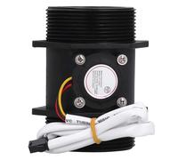 Capteur De DéBit D'Eau 10-200L/Min Yf-Dn50 Dc3-24V Compteur De DéBit G2 In DéBitmèTre à Turbine En Plastique DéBitmèTre D’Eau Pour Les SystèMes De Traitement De L'Eau