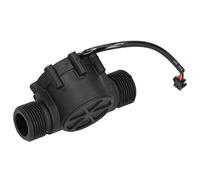 Capteur de débit d'eau du compteur de débit de fil de filetage en plastique G1in pour plante aquatique DC5-24V YF-G1