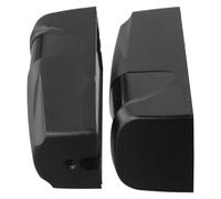 Capteur de faisceau de sécurité infrarouge pour système d'entrée automatique de portail Détecteur de cellule photoélectrique Portée 15 m IP55 ABS résistant aux intempéries Noir 100 x 40 mm