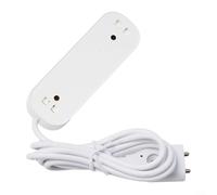 Capteur de fuite d'eau intelligent pour application Tuya Smart lifes, détecteur d'inondation WiFi avec alarme forte, notification push rapide pour maison, cave, cuisine, salle de bain, garage, blanc