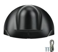 Capteur de Mouvement à Micro-Ondes Filaire Universel 24,125 GHz pour Porte Automatique Capteur de Porte Automatique 12-24 V Détecteur de Mouvement Noir pour Porte à Ouverture