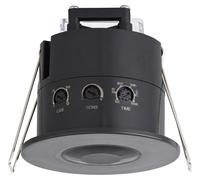 Capteur de mouvement intégré au plafond, modèle IP54 - Compatible LED, programmable