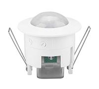 Capteur de mouvement, mini-interrupteur réglable à 360 ° PIR corps infrarouge détecteur de mouvement, détecteur de lampe, commutateur 220V