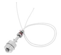 Capteur de niveau d’eau en acier inoxydable argenté pour cuve | Sonde verticale à flotteur, surveillance du liquide, installation facile, structure compacte, pour pompe à eau et piscine