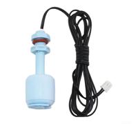 Capteur de niveau d'eau à flotteur pour machines à glace commerciales - Sonde de contrôle automatique à deux fils Boîtier en plastique blanc Sortie 29 mm