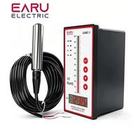 Capteur de niveau d'eau et d'huile liquide, sortie 4-20MA, transmetteur de sonde, détection avec contrôleur intelligent, interrupteur à flotteur, pompe d'alarme, 1 ensemble 10m range 10m cable
