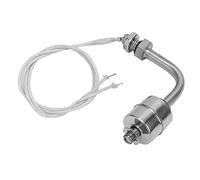 Capteur de niveau, interrupteur à flotteur de capteur de niveau d'eau liquide en acier inoxydable pour piscine 75 mm, peut fonctionner à une température aussi élevée que 120