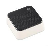 Capteur de pluie et de lumière pour zigbee - Sans fil - Détecteur de luminosité sans fil - Pour rideaux électriques et auvents de jardin - Résistant aux intempéries - Blanc