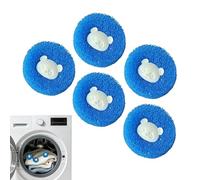 Capteur de Poils pour Lave-Linge 5 Pièces Réutilisables | Retire-Poils Et Cheveux Pour La Lessive En Machine pour Linge Dortoir Vêtements Tissus Couvertures