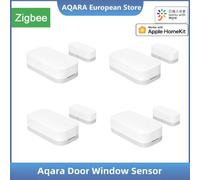 Capteur de porte et de fenêtre Aqara version mondiale, connexion sans fil Zigbee, nécessite une maison intelligente pour l'application Xiaomi Mijia, Mi Home, Homekit. Aqara-door-3PCS
