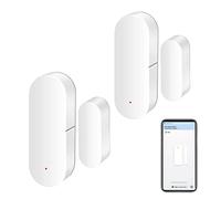 Capteur de Porte WiFi : Détecteur Intelligent d'Ouverture/Fermeture, Sans Fil, Avec Alerte de Notification par Application, Pour la Sécurité de la Maison