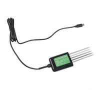 Capteur de sol USB 7 en 1 pour Android, IP68 étanche PH/EC/NPK Température Humidité mètre avec câble de 1,5 m pour la recherche agricole et jardinage