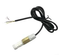 Capteur de température et d'humidité avec câble - Capteur d'humidité analogique précis en acier inoxydable pour HVAC et industrie - Sonde longue (E)
